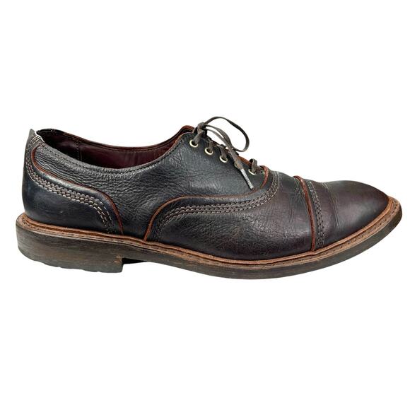 Allen Edmonds Men’s Overlord Brown Leather Cap Toe Oxford Size US 10 D main image 10